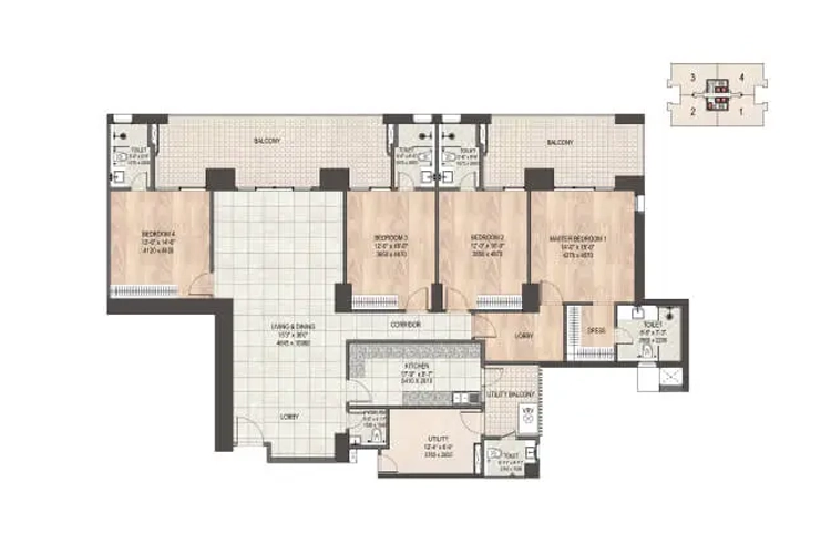 flats in DLF Privana North